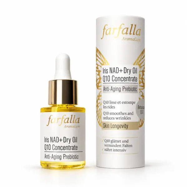 Iris NAD+ Dry Oil Q10 Concentrate – Anti-Aging Prebiotic – Produktfoto