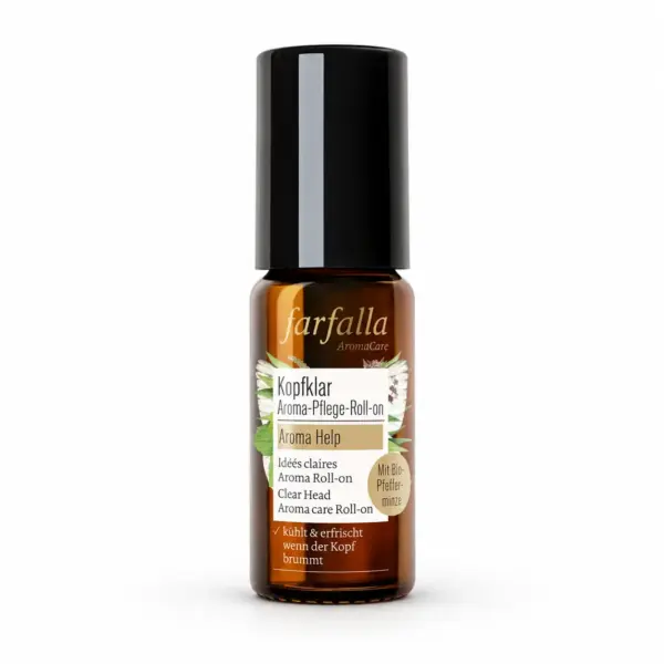 Kopfklar Aroma-Pflege-Roll-on – Aroma Help – Produktfoto