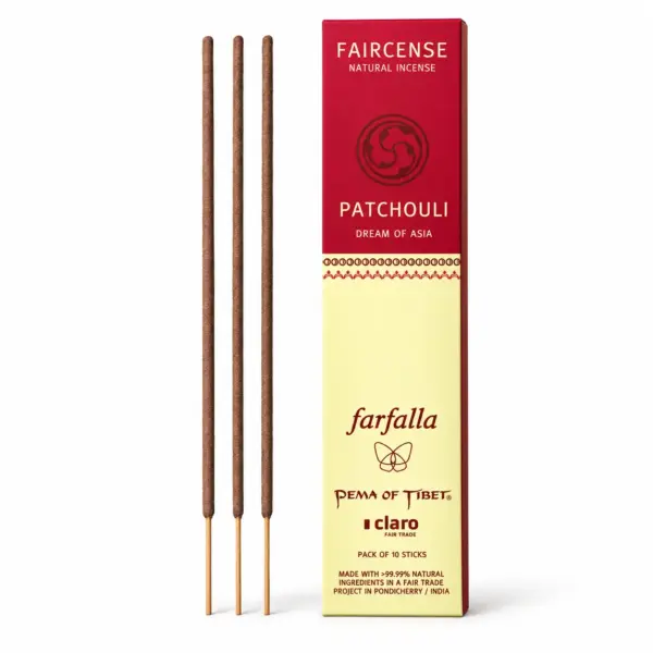 Patchouli / Dream of Asia – Faircense Räucherstäbchen – Produktfoto