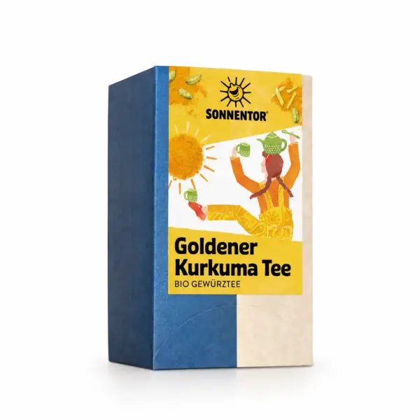 Goldener Kurkuma Tee bio – Produktfoto