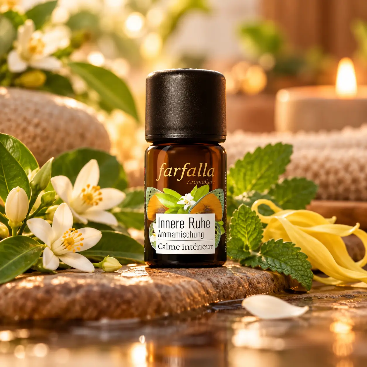 Innere Ruhe Aromamischung – Stress Balance – Anwendungssituation