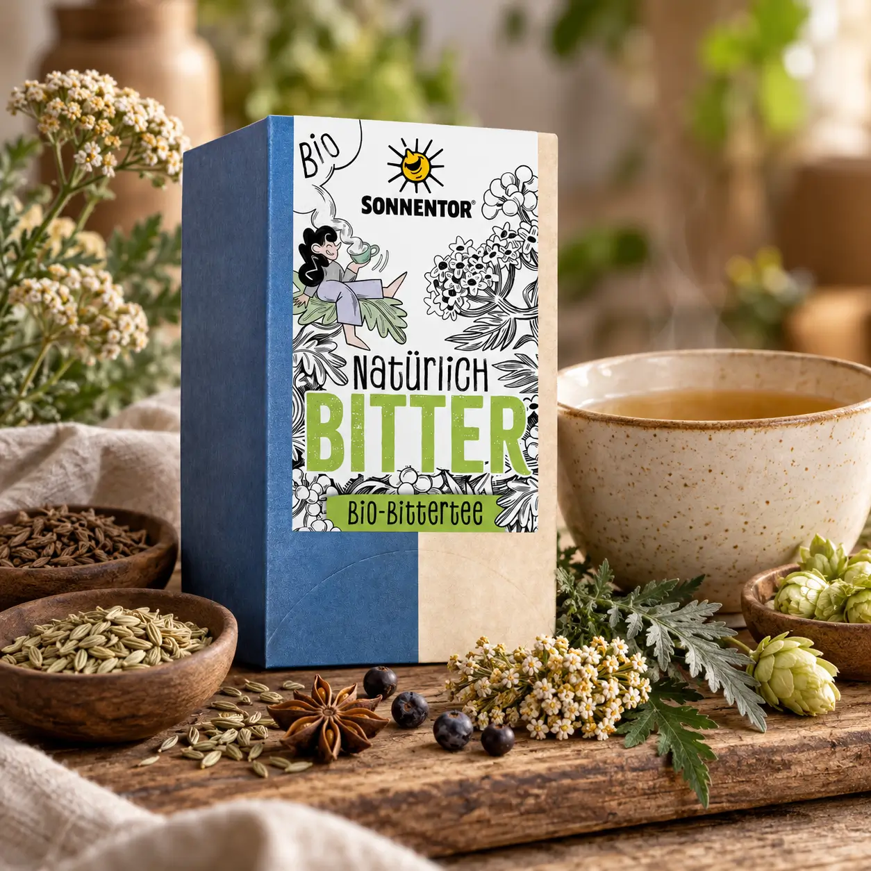 Bittertee Natürlich BITTER bio – Genussmoment